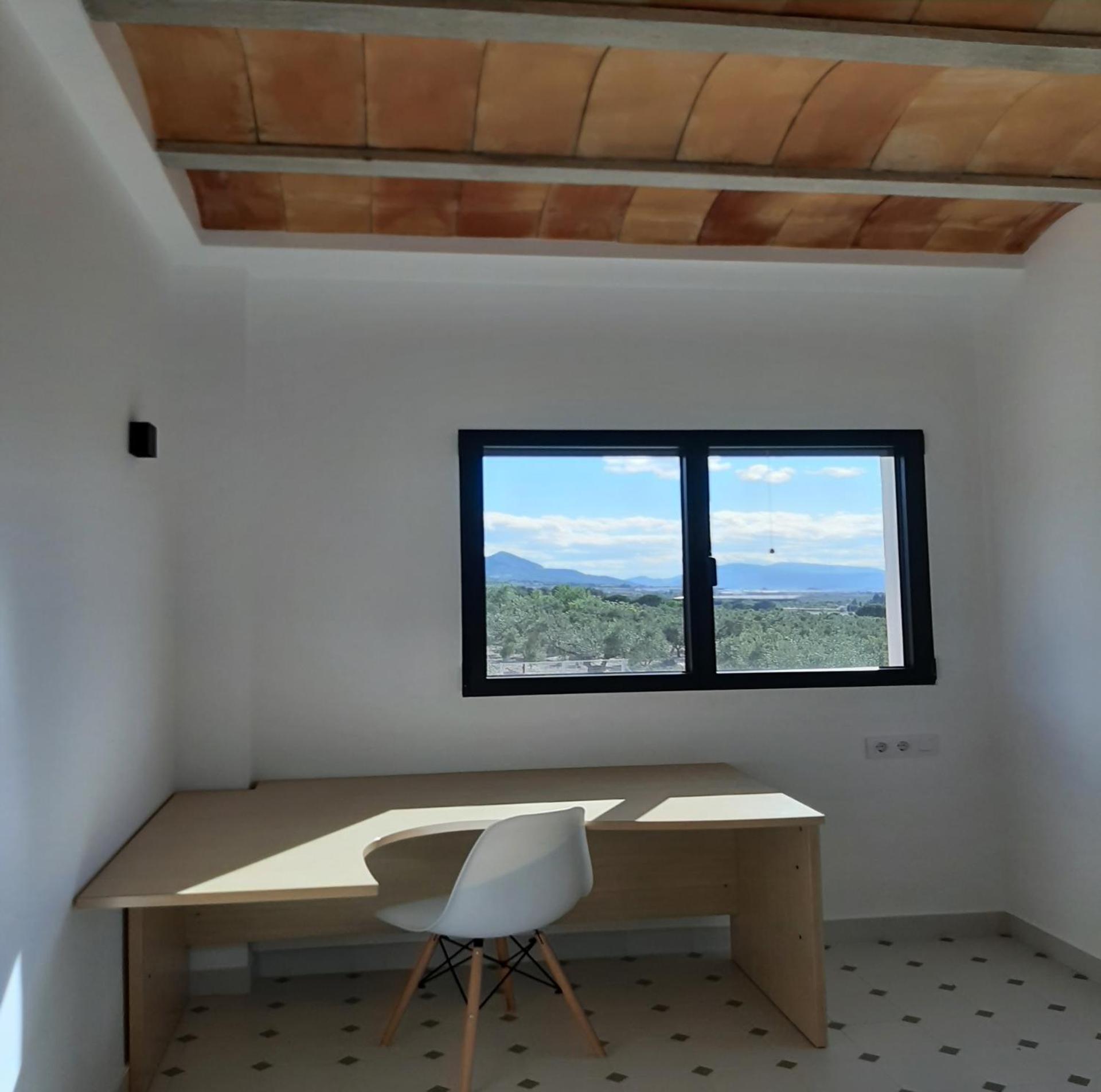 Casita Del Embalse Con Encanto Biar Bagian luar foto